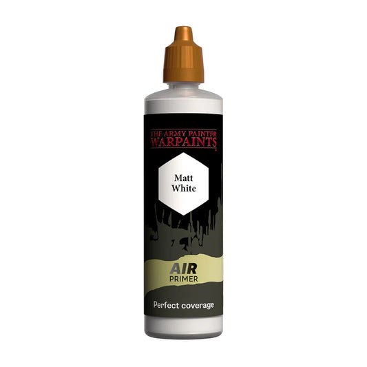 Army Painter Matt White Air Primer 100ml - Chester Model Centre