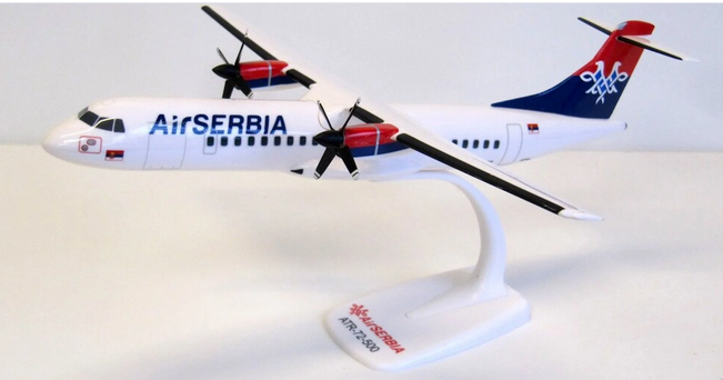PPC Holland Air Serbia ATR-72-500 1:100 - Chester Model Centre
