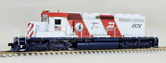 ATHEARN HO Gauge #95227 SD40-2 Burlington Northern 1876 BICENTENNIAL - DCC Quick Plug Equipped