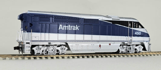 ATHEARN #2602 HO Gauge F59PHI Powered AMTRAK West #450 Locomotive DC Ready