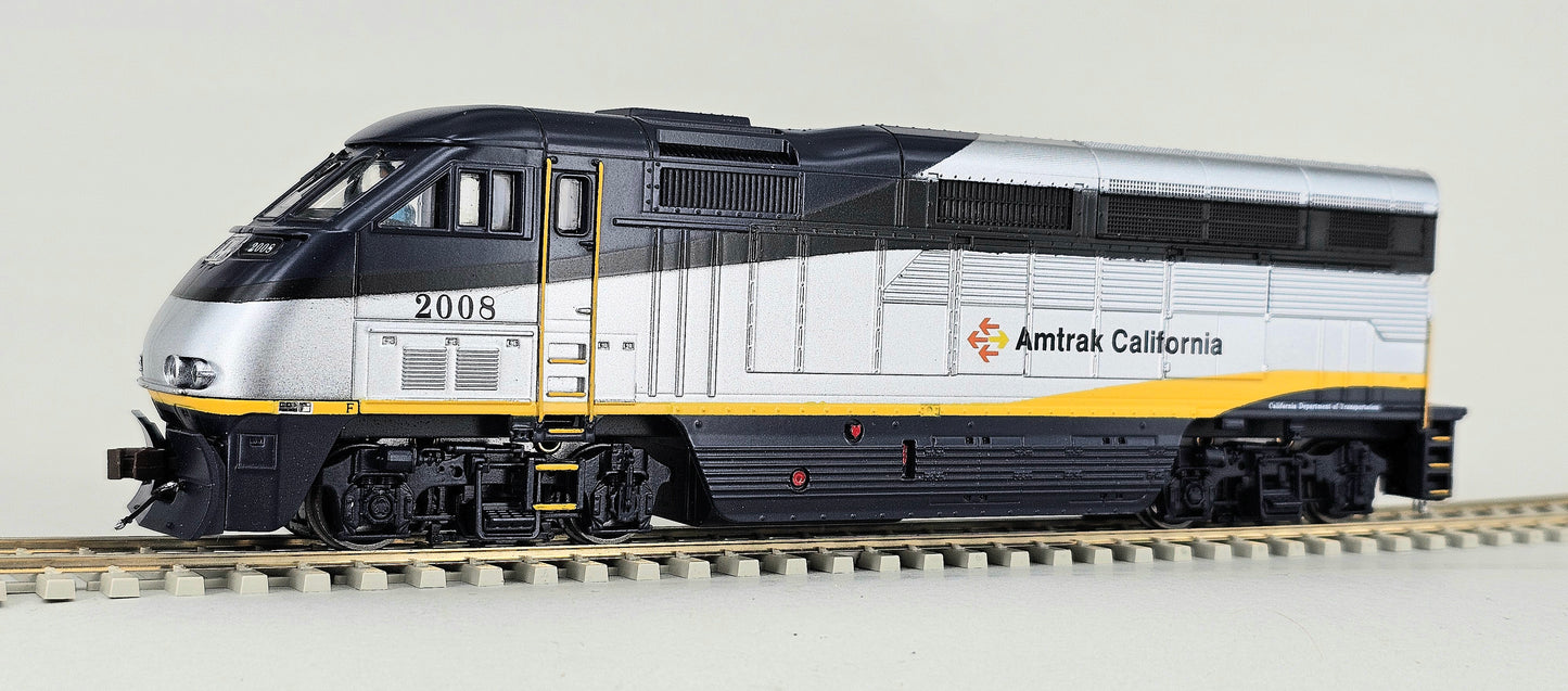 ATHEARN #2607 HO Gauge F59PHI Powered AMTRAK California #2008 Locomotive DC Ready