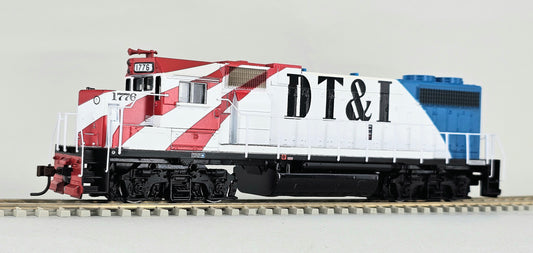 ATHEARN #79983 HO Gauge GP38-2 DT&I #1776 Locomotive (DC)