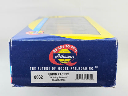 ATHEARN #8082 HO Gauge AC4400 UNION PACIFIC #6366 'Building America' Locomotive with Directional Lighting - DCC Ready (Quick Plug Equipped - 8 Pin Manufacturer Specific Decoders)
