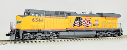 ATHEARN #8082 HO Gauge AC4400 UNION PACIFIC #6366 'Building America' Locomotive with Directional Lighting - DCC Ready (Quick Plug Equipped - 8 Pin Manufacturer Specific Decoders)