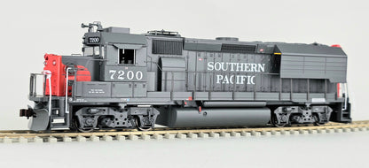 ATHEARN #94719 HO Gauge GP40X SOUTHERN PACIFIC with Elephant Ears #7200 Locomotive (DCC Quick Plug Equipped - 8 Pin Manufacturer Specific Decoders)
