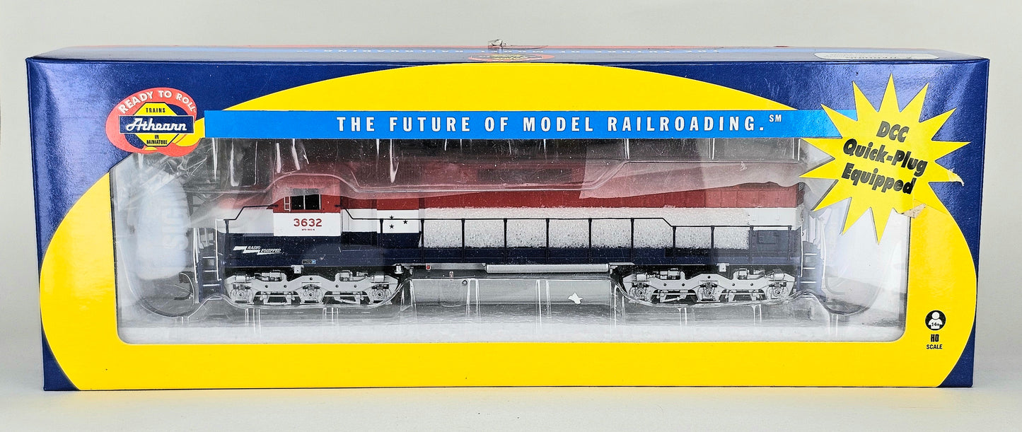 ATHEARN #98039 HO Gauge SD45 'ERIE LACKAWANNA' #3632 (DCC Quick Plug Equipped - 8 pin Manufacturer Specific Decoder)