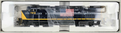 ATLAS HO Scale #7693 Dash 8-40CW Locomotive CSX 'Spirit of America' Running No.7812