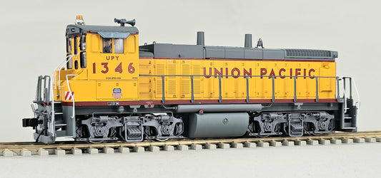 ATLAS #9448 HO Gauge MP-15DC Union Pacific Switcher Locomotive #1346 Master Series Gold (with Decoder and Sound)