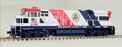 ATLAS HO Scale Silver Series #10 002 336 - U36B Locomotive Seabord Coast Line Bicentennial #1776 (DCC Ready - 8 Pin)