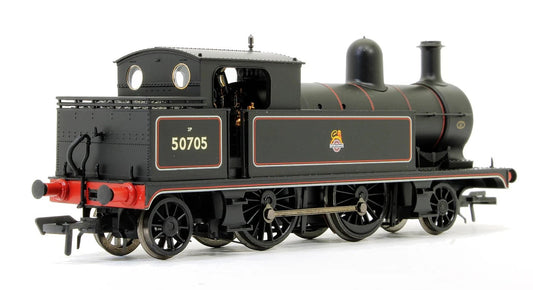 Bachmann Branchline 31-169 Class 5 L&YR 2-4-2T 50705 in BR black with early emblem DCC Ready - 6 Pin