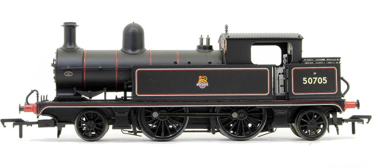 Bachmann Branchline 31-169 Class 5 L&YR 2-4-2T 50705 in BR black with early emblem DCC Ready - 6 Pin