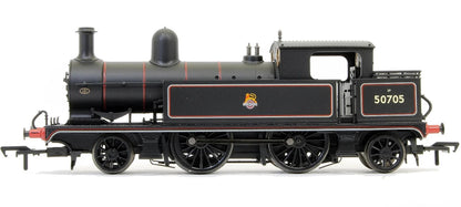 Bachmann Branchline 31-169 Class 5 L&YR 2-4-2T 50705 in BR black with early emblem DCC Ready - 6 Pin
