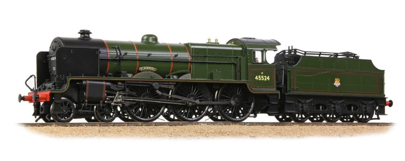 BACHMANN 31-214A LMS PATRIOT BR Lined Green (Early Emblem) No.45524 (DCC Ready - 21 Pin)
