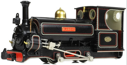 BACHMANN 391-125SF Mainline Hunslet 0-4-0ST 'Blanche' Penrhyn Quarry Railway Lined Black (Early) Factory DCC Sound Fitted - Chester Model Centre