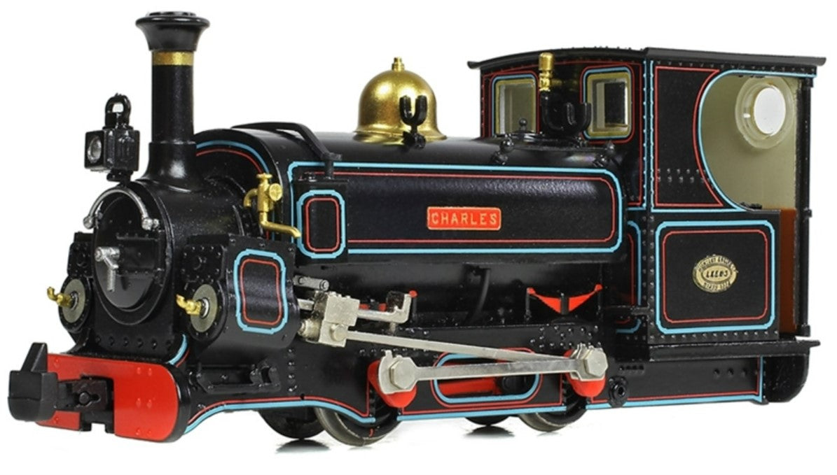 BACHMANN 391-126SF Mainline Hunslet 0-4-0ST 'Charles' Penrhyn Quarry Railway Lined Black (Late) Factory DCC Sound Fitted - Chester Model Centre