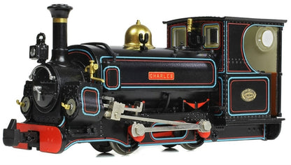 BACHMANN 391-126SF Mainline Hunslet 0-4-0ST 'Charles' Penrhyn Quarry Railway Lined Black (Late) Factory DCC Sound Fitted - Chester Model Centre