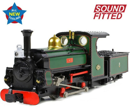 BACHMANN 391-130SF Mainline Hunslet 0-4-0STT 'Linda' Ffestiniog Railway Green Factory DCC Sound Fitted - Chester Model Centre