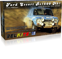 Ford Escort Mk1 RS1600 1973 Daily Mirror RAC Rally Winner - Chester Model Centre