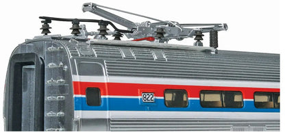 WALTHERS Proto #920-13840 - 85' Budd Metroliner EMU Coach AMTRAK Phase 1 #822 (DCC Ready) - Chester Model Centre