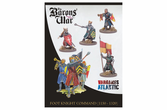 Wargames Atlantic Baron's War Foot Knight Command 1150-1320