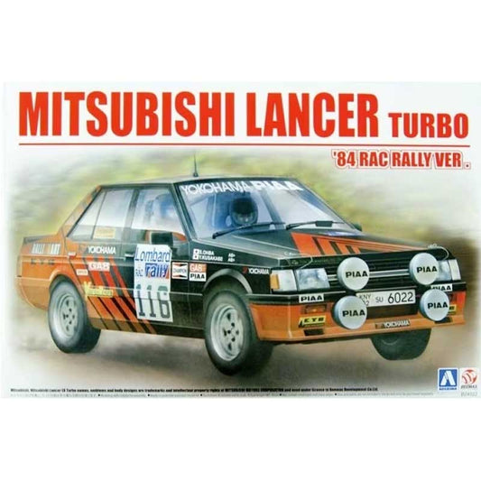 Beemax Mitsubishi Lancer Turbo '84 RAC Rally Ver - Chester Model Centre