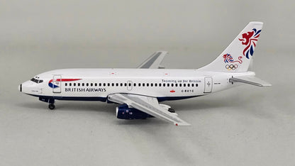 Gemini Jets Limited Edition 1:400 Scale Die-cast Boeing 737-200 'British Airways' Model Aircraft. Reg No. G-BKYG - Chester Model Centre