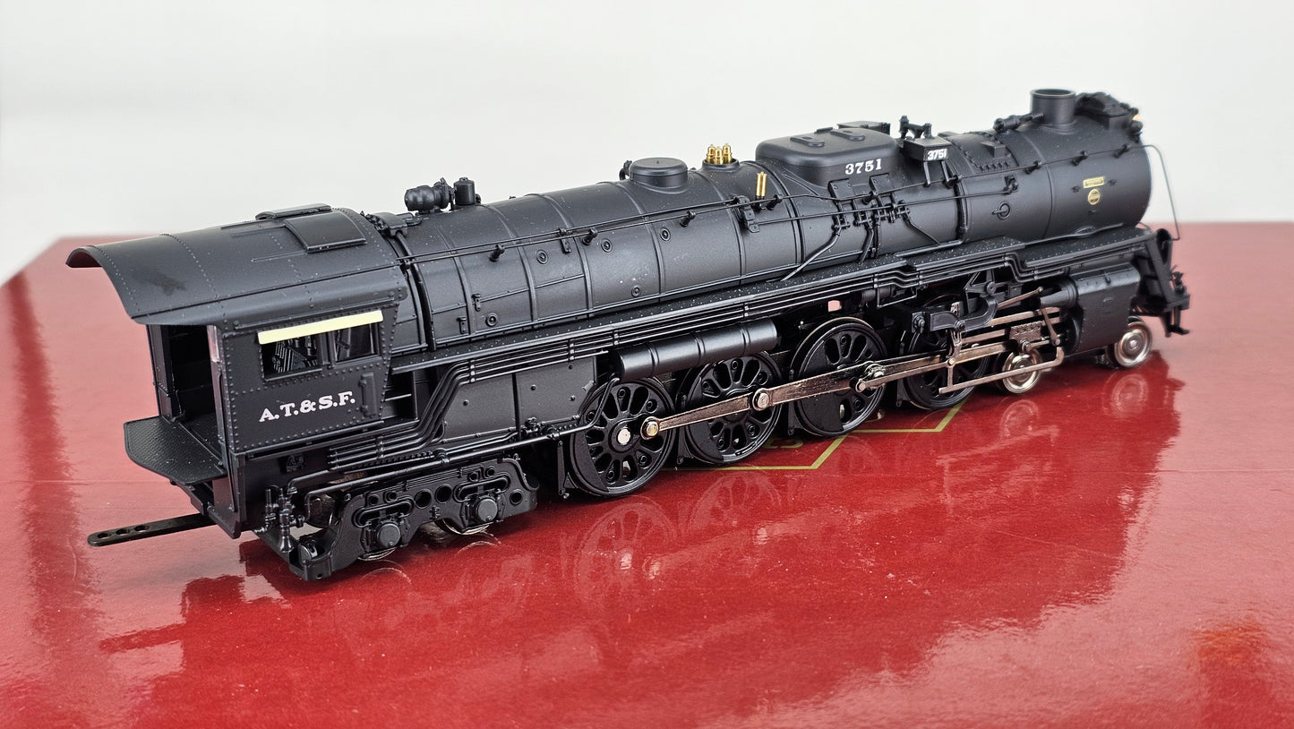 BROADWAY LIMITED IMPORTS HO Scale - 045 PARAGON ATSF 4-8-4 #3751 (DC/DCC/With Sound)