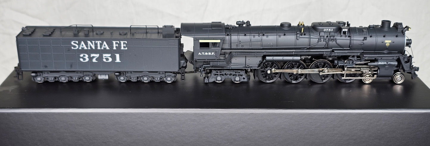 BROADWAY LIMITED IMPORTS HO Scale - 045 PARAGON ATSF 4-8-4 #3751 (DC/DCC/With Sound)