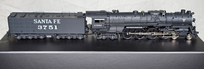 BROADWAY LIMITED IMPORTS HO Scale - 045 PARAGON ATSF 4-8-4 #3751 (DC/DCC/With Sound)
