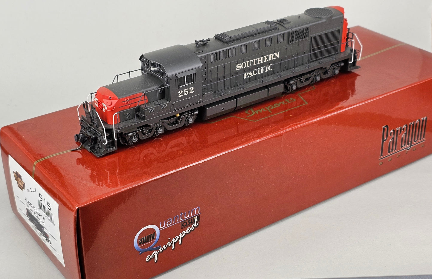 BROADWAY IMPORTS Limited HO Scale BLI ALCO RSD-15 Locomotive Southern Pacific LH #252 (DC - no sound) - Chester Model Centre