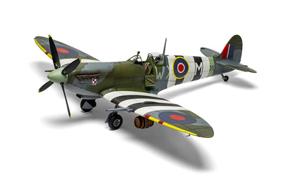 Airfix A17001A 1:24 Supermarine Spitfire Mk.IXc - Flying Dray with Airfix Pint Glass - Chester Model Centre