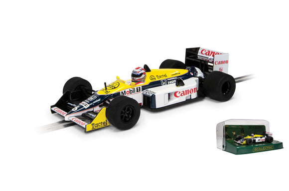 Scalextric C4309 Williams FW11 - Nelson Piquet 1987 World Champion - Chester Model Centre