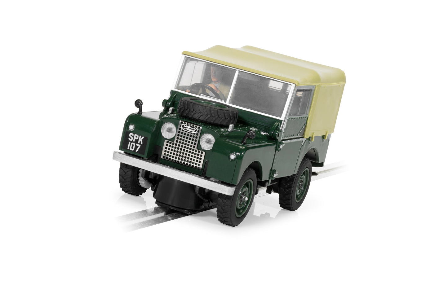 Scalextric C4441 Land Rover Series 1 - Green - Chester Model Centre