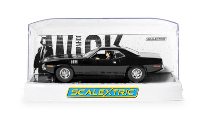 SCALEXTRIC C4595 Plymouth Barracuda - John Wick Chapter 4 - Chester Model Centre