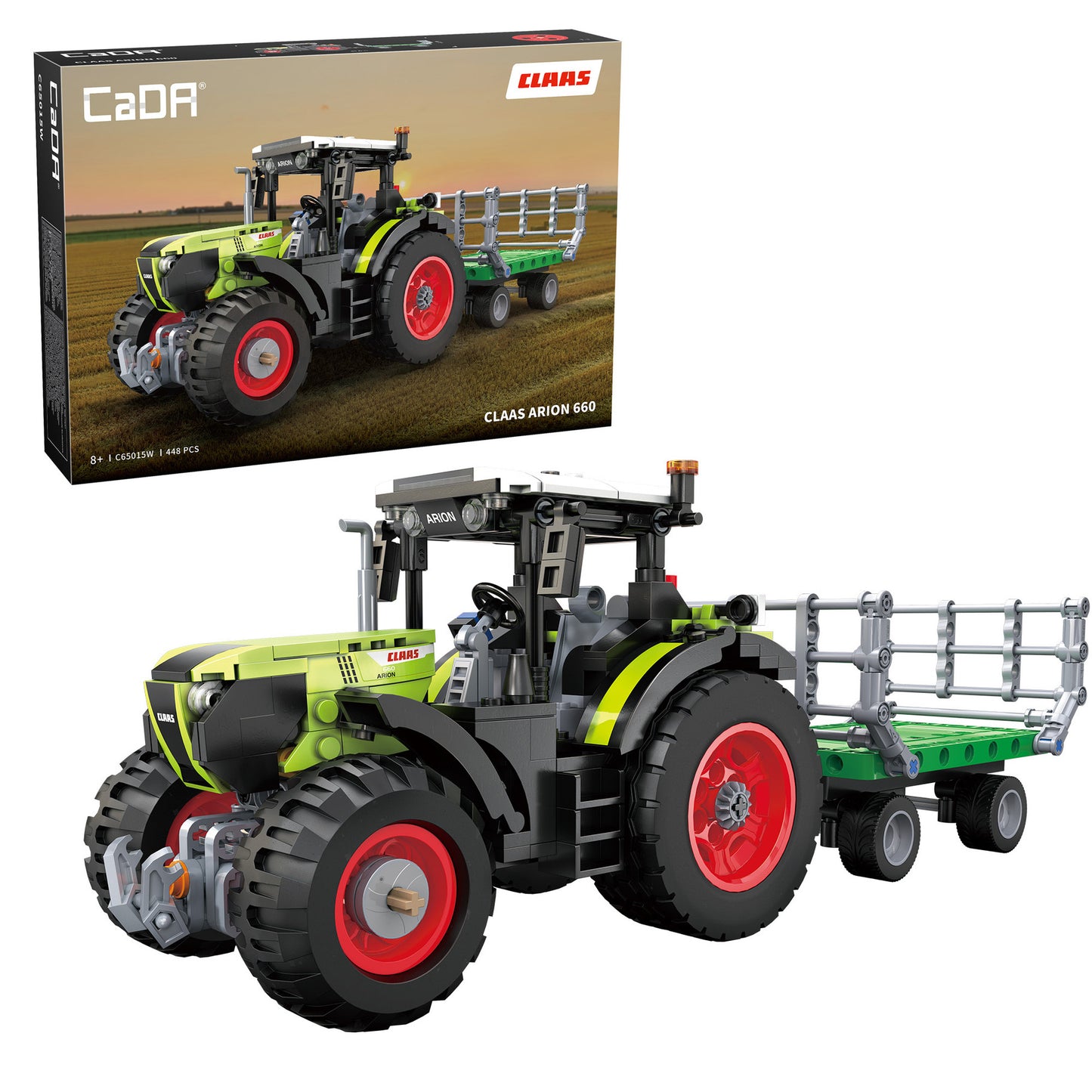 CaDa C65015W CLAAS Arion 660 Farm Tractor