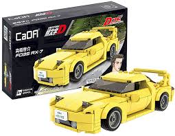 CaDa C55013W Initial D FD35 RX-7 Car 278pcs - Chester Model Centre