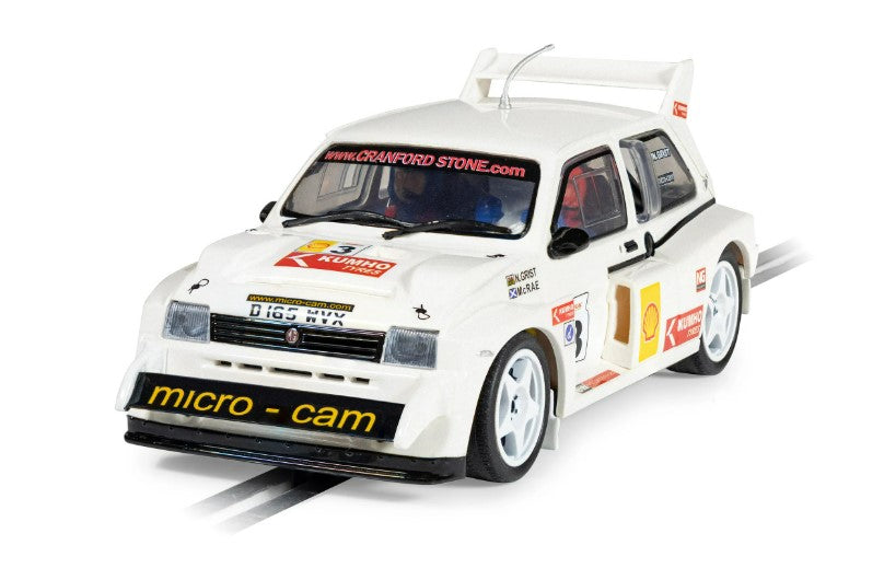SCALEXTRIC C4612A Colin McRae - Triple Car Pack - Ford Sierra Sapphire RS Cosworth No.27 (1997), MG Metro 6R4 N.3 (2006), Subaru Impreza No.1 (1996)