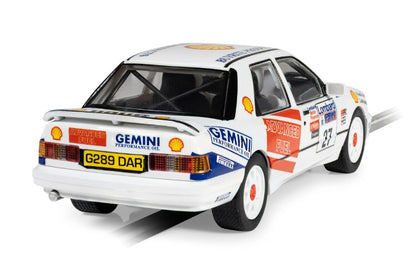SCALEXTRIC C4612A Colin McRae - Triple Car Pack - Ford Sierra Sapphire RS Cosworth No.27 (1997), MG Metro 6R4 N.3 (2006), Subaru Impreza No.1 (1996)