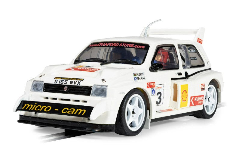 SCALEXTRIC C4612A Colin McRae - Triple Car Pack - Ford Sierra Sapphire RS Cosworth No.27 (1997), MG Metro 6R4 N.3 (2006), Subaru Impreza No.1 (1996)