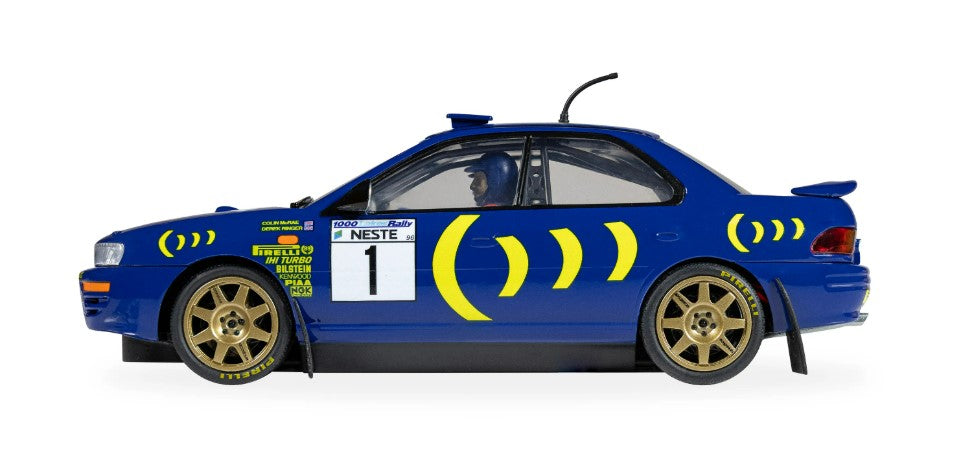 SCALEXTRIC C4612A Colin McRae - Triple Car Pack - Ford Sierra Sapphire RS Cosworth No.27 (1997), MG Metro 6R4 N.3 (2006), Subaru Impreza No.1 (1996)