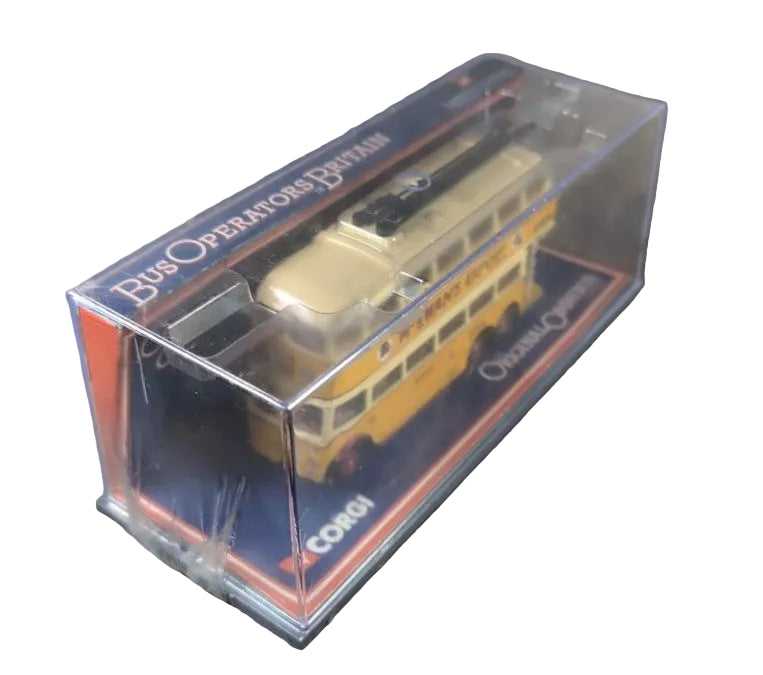 CORGI #43705 1/76 Scale AEC Trolleybus - Newcastle Corporation Reg: NBB 628