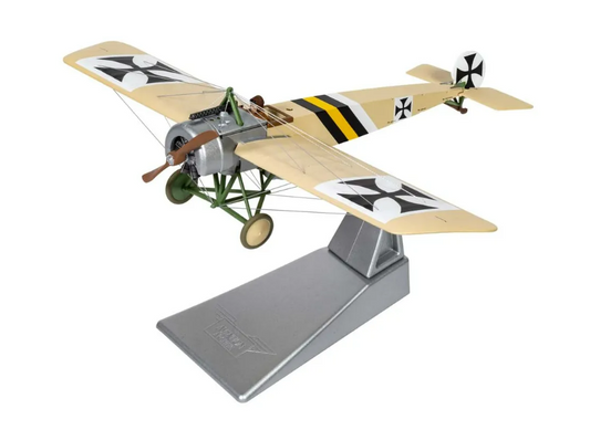 Corgi AA28701 Die-cast 1/48 Scale FOKKER E.II Eindecker 69/15, Flown by Kurt Von Crailsheim FFA 53. Monthois, France, October 1915 - Chester Model Centre