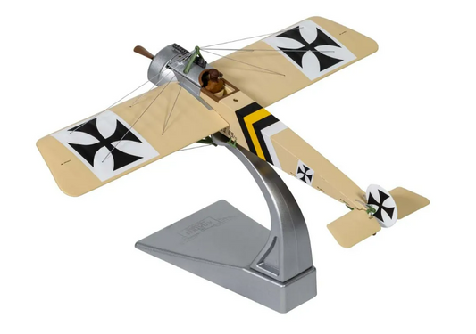 Corgi AA28701 Die-cast 1/48 Scale FOKKER E.II Eindecker 69/15, Flown by Kurt Von Crailsheim FFA 53. Monthois, France, October 1915 - Chester Model Centre