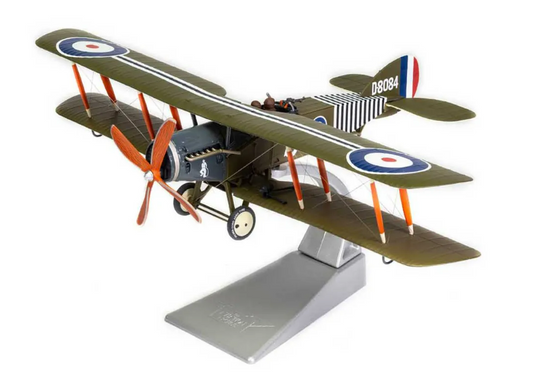 Corgi AA28802 Die-cast 1/48 Scale BRISTOL F2B Fighter D8084/S, Capt Sydney Dalrymple and 2/Lt. G Beagle, RAF No.139 Squadron, Villaverla Aerodrome, Italy, Sept 1918 - Chester Model Centre