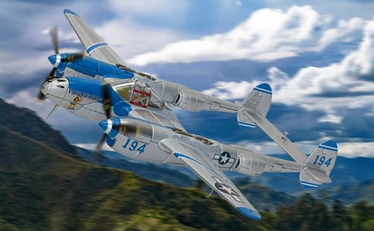 CORGI Aviation Archive #AA36618 Lockheed P-38J Lightning 'Virginia Marie' Aviation archive - Chester Model Centre