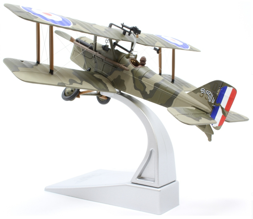 Corgi AA37709 Die-cast 1/48 Scale SE5a D3511, Major R. S Dallas, CO RAF No.40 Squadron, Bruay Aerodrome, France, May 1918, Top Australian air ace of WWI