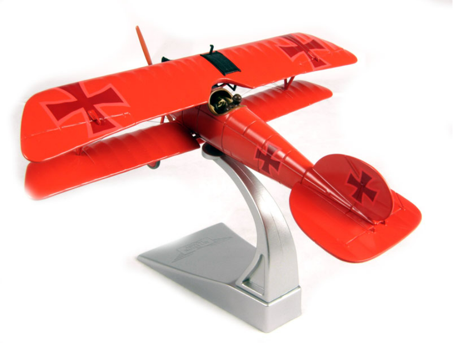 Corgi AA37801 Die-cast 1/48 Scale Albatros Flugzeugwerke Albatros D.V Imperial German Army Air Service Ritt Manfred Von Richthofen, German Air Force, Jasta 11, June 1917