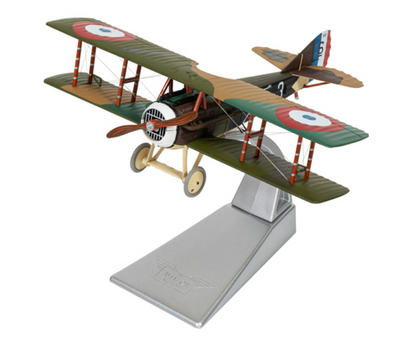 Corgi AA37909 Die-cast 1/48 Scale SPAD XIII 'White 3', Sous-Lieutenant Pierre Marinovitch, Escadrille SPA 94, 'The Reapers', Western Front, Late 1918. Youngest French Air Ace of WW1