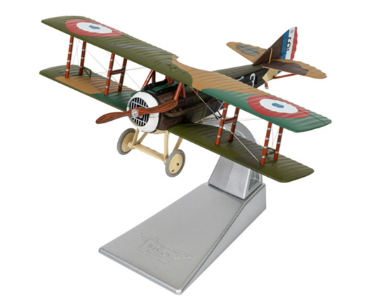 Corgi AA37909 Die-cast 1/48 Scale SPAD XIII 'White 3', Sous-Lieutenant Pierre Marinovitch, Escadrille SPA 94, 'The Reapers', Western Front, Late 1918. Youngest French Air Ace of WW1 - Chester Model Centre