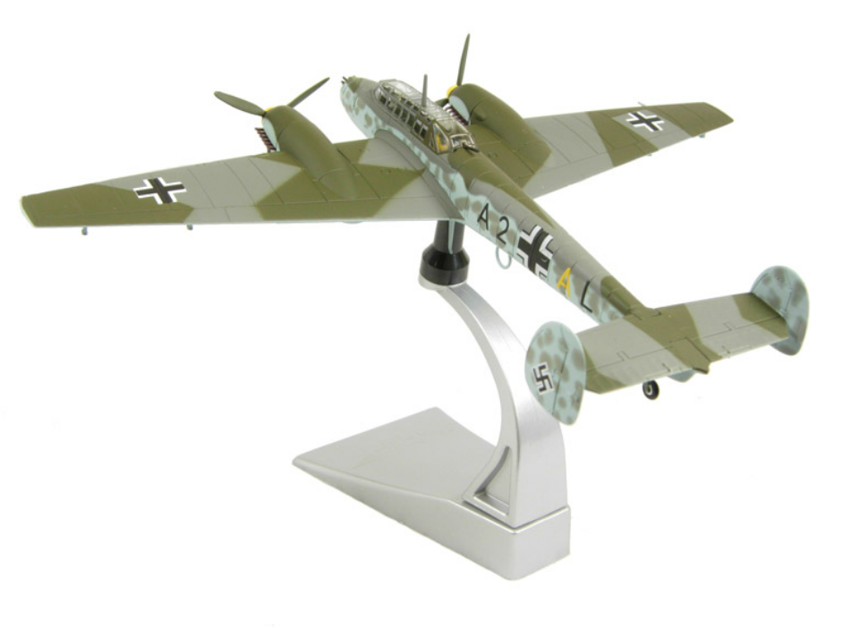 Corgi AA38503 Messerschmitt Bf 110C-4 Luftwaffe A2+AL ZG52, late 1940